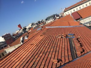 Galatasaray lisesi Çatı ve dış cephe restorasyon çalışmaları