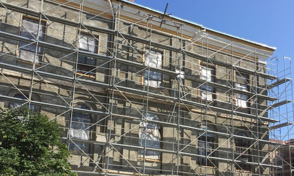 Galatasaray lisesi Çatı ve dış cephe restorasyon çalışmaları