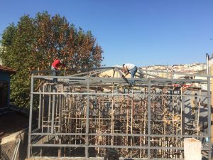 Kasımpaşa tarihi hamamı çatı işleri, iç ve dış restarosyon çalışmaları