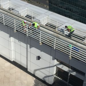 Tekfen towers otopark boya ve tadilat işleri